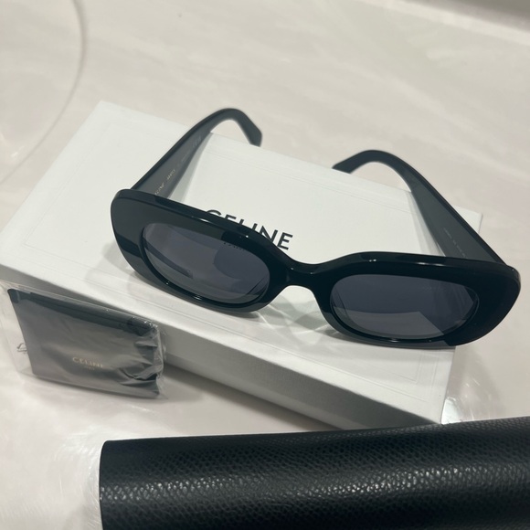 Celine Glossy Black Sunglasses main image 10
